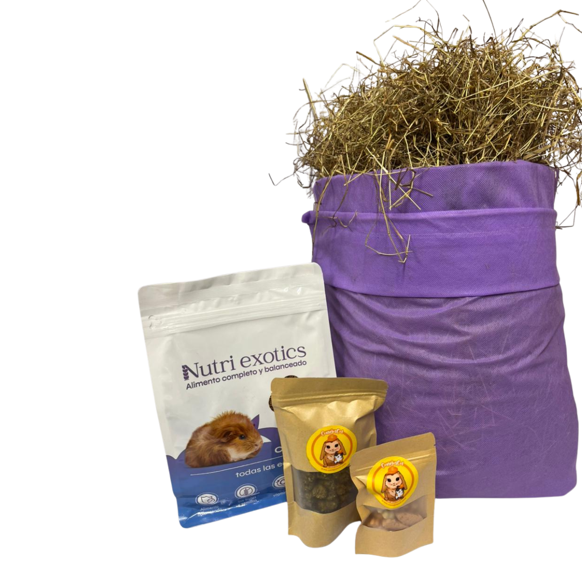 Combo Alimenticio 1 Nutri Exotics Cobaya