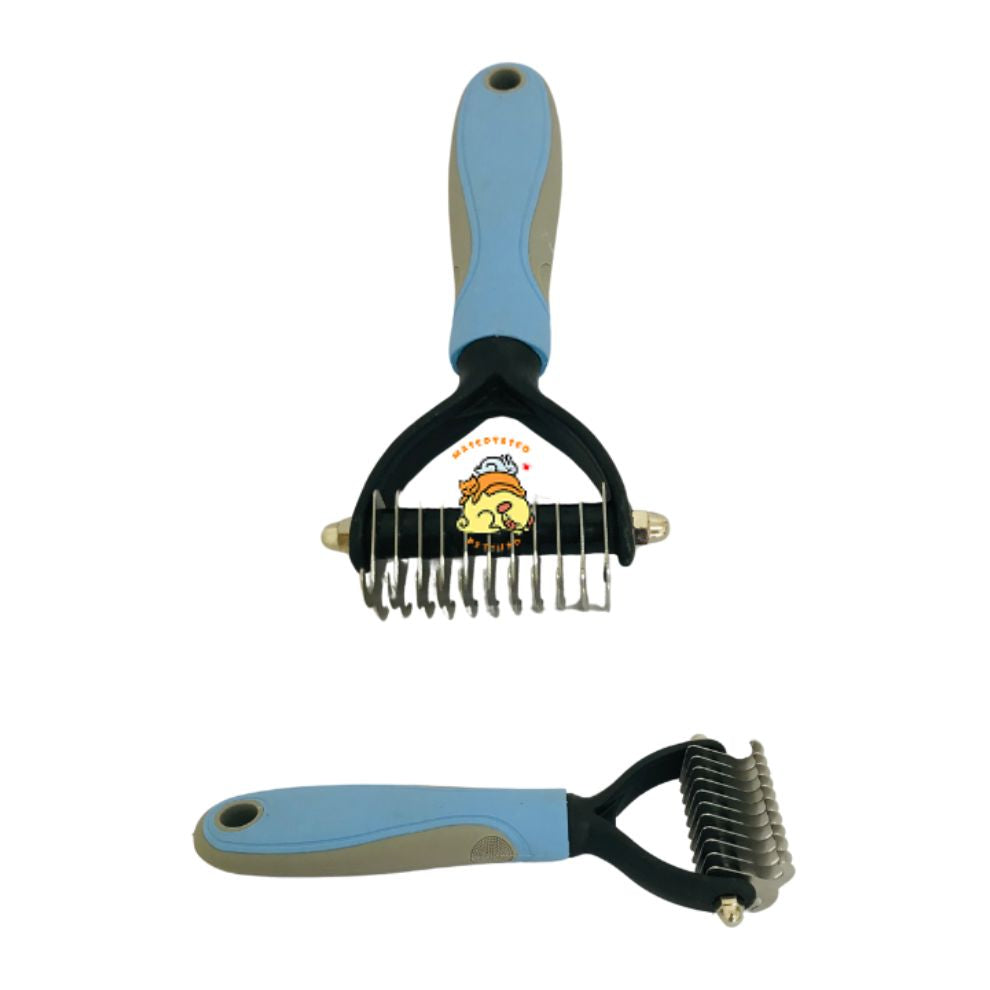 Cepillo deslanador para mascotas de pelo largo