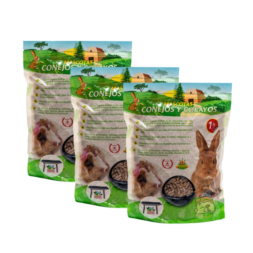 Promo Concentrado premium alduque para conejos y cobayos