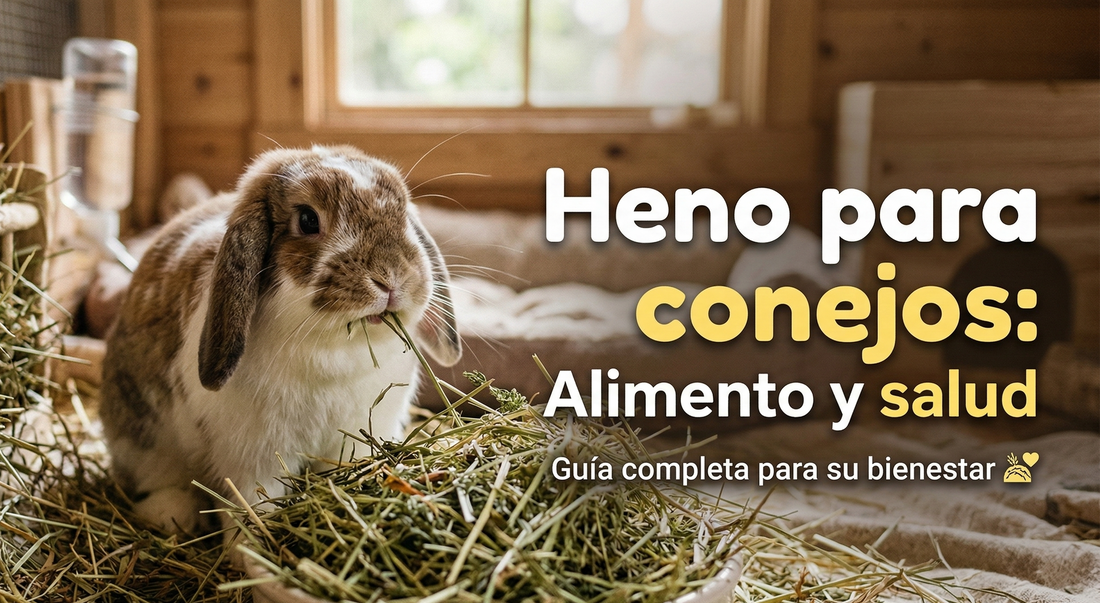 Heno para conejos: Alimento y salud