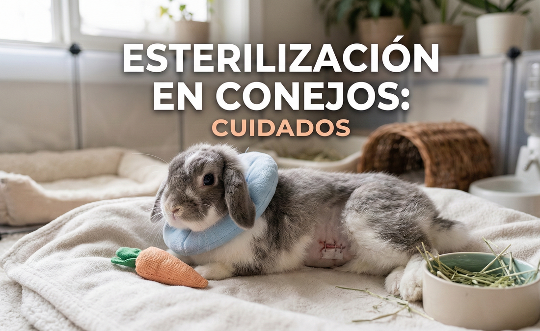 Esterilización en conejos: cuidados