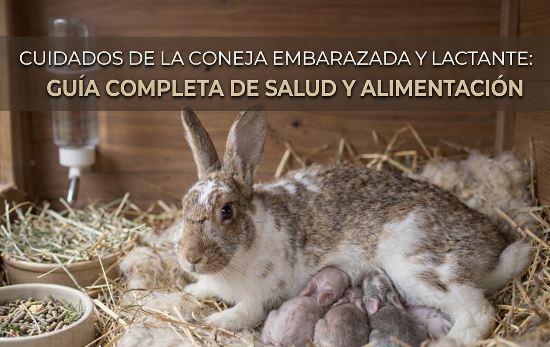 Cuidados de la coneja embarazada y lactante: Guía completa de salud y alimentación