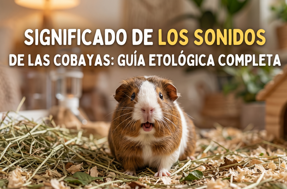 Significado de los sonidos de las cobayas: Guía etológica completa