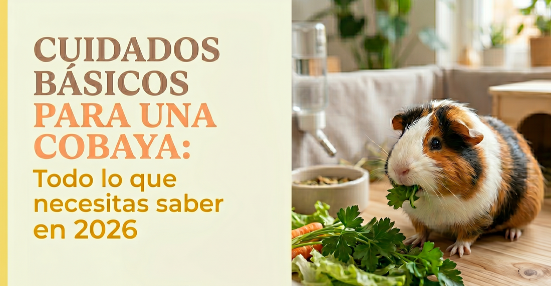 Cuidados básicos para una cobaya: Todo lo que necesitas saber en 2026