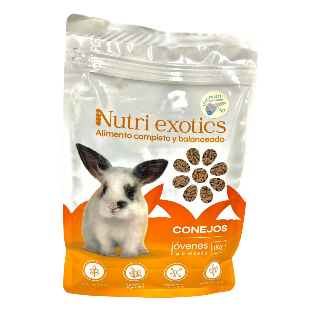 Concentrado Nutri exotics para conejos