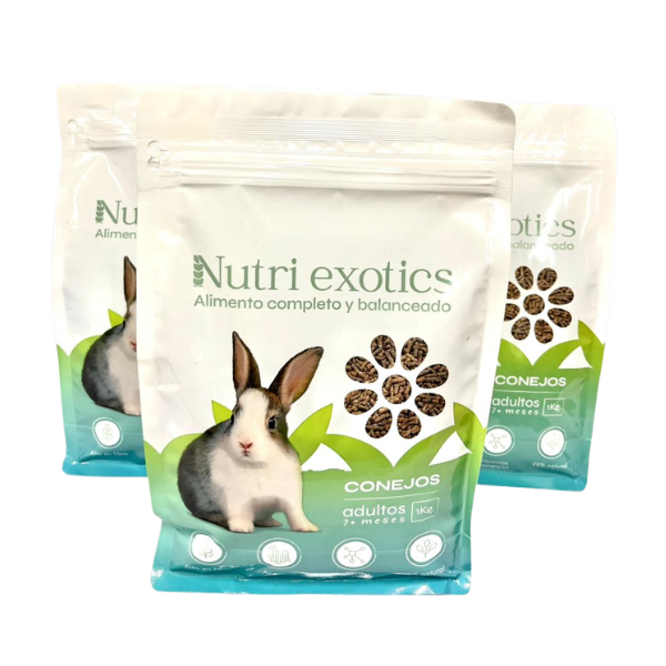 Concentrado Nutri exotics para conejos