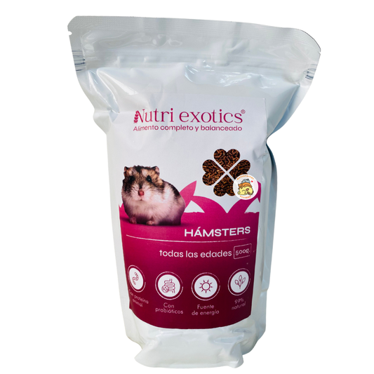 Concentrado Nutri Exotics para hámster - 500g