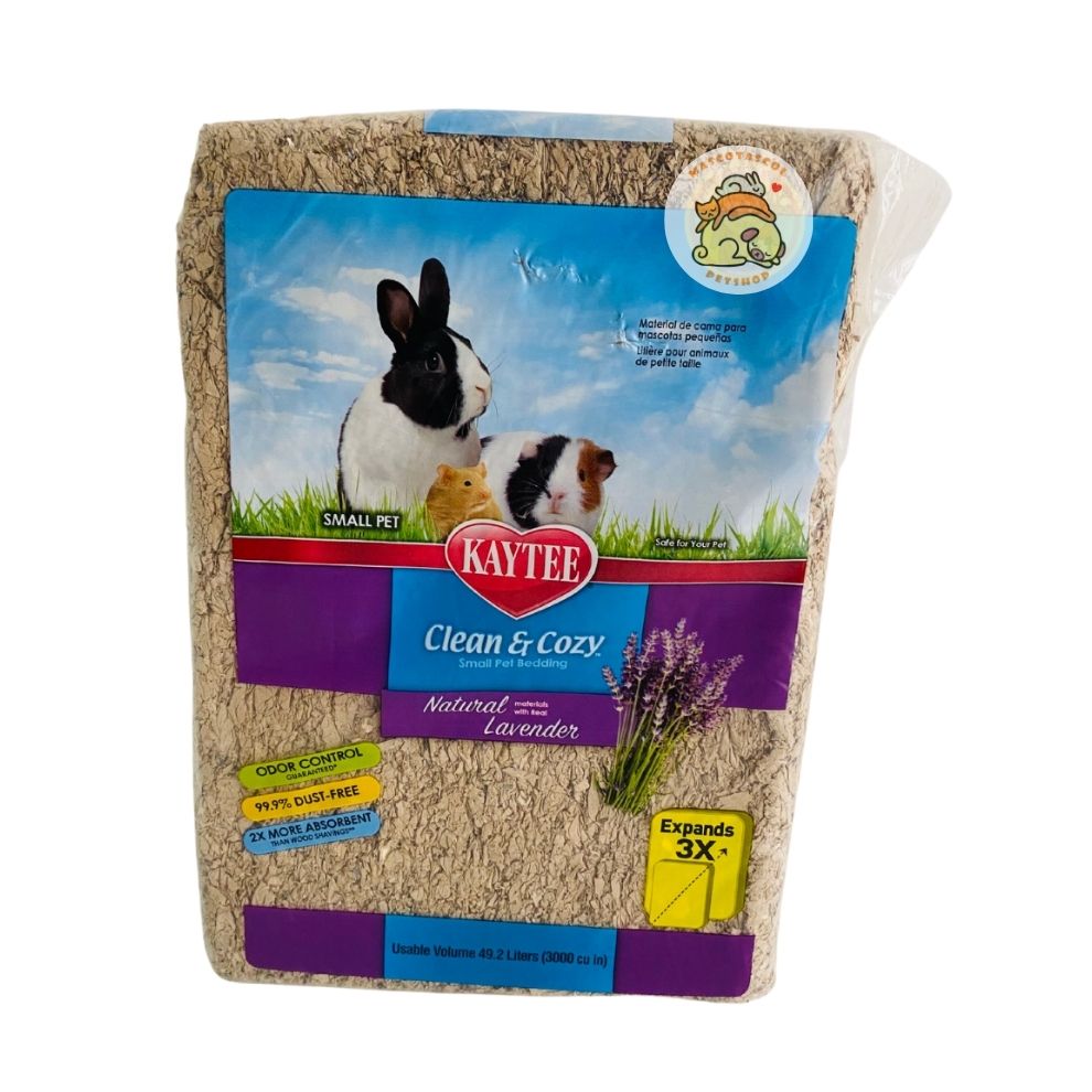 Sustrato de papel Kaytee Clean and Cozy 50Lt